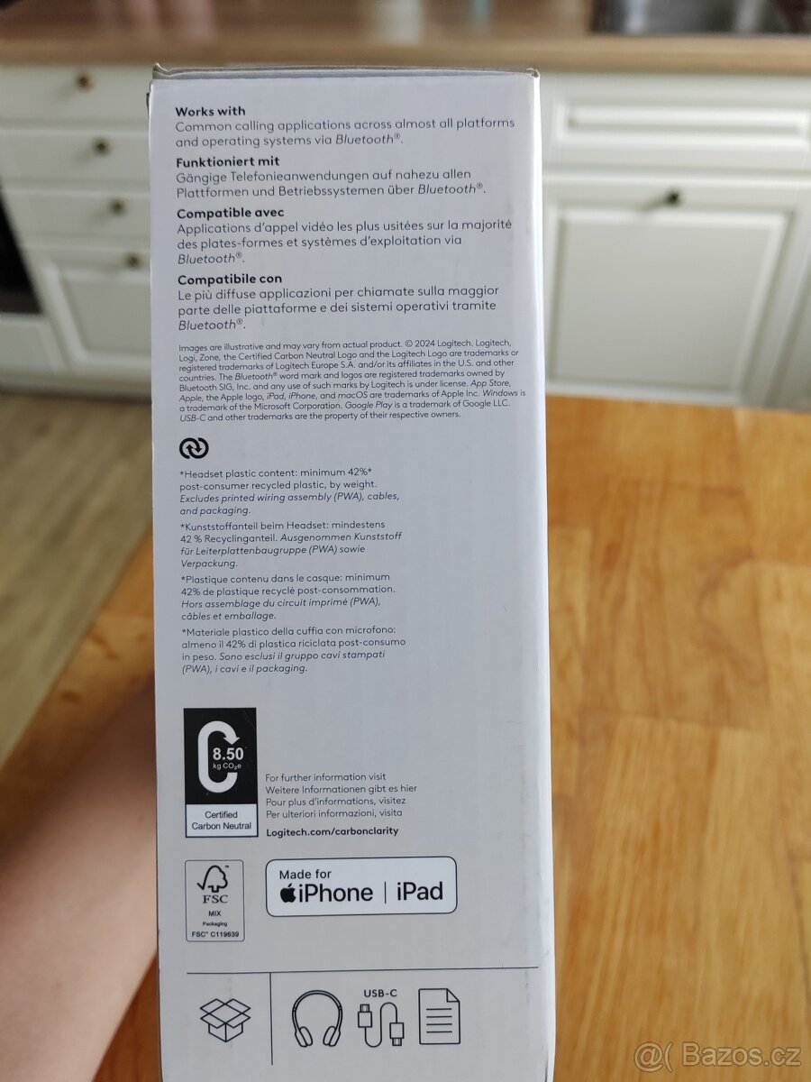 nové Logitech bezdrátové sluchátka s mikrofonem zone 300 - 2