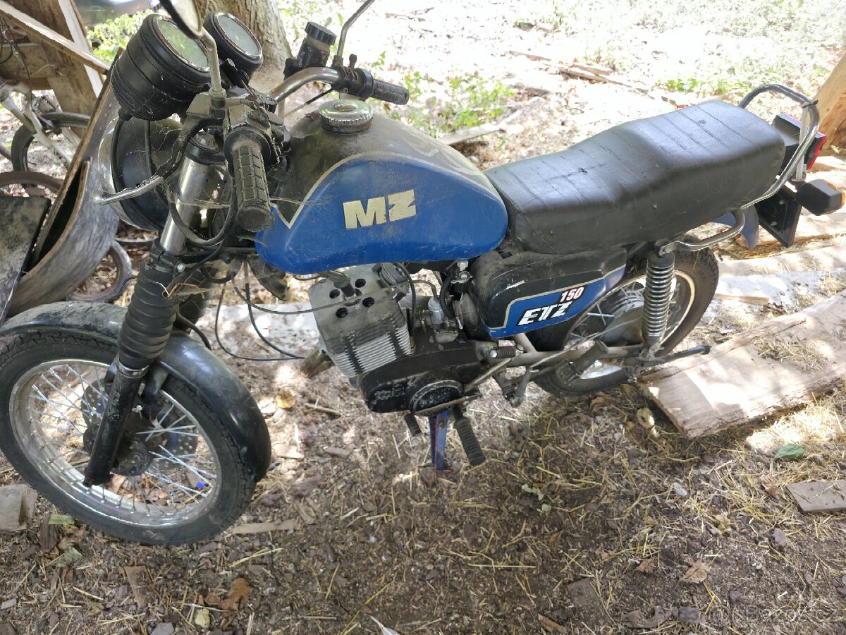 MZ etz 150 s TP a ŠPZ - 2