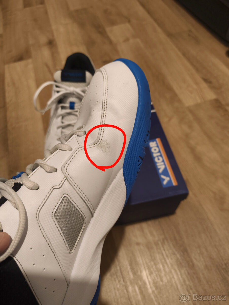 Badmintonové / sálové boty Victor A220, vel. 44, nošený 5x - 2