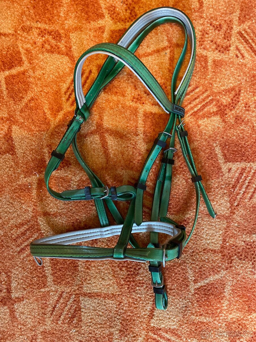 Uzdečka - zelená - 2