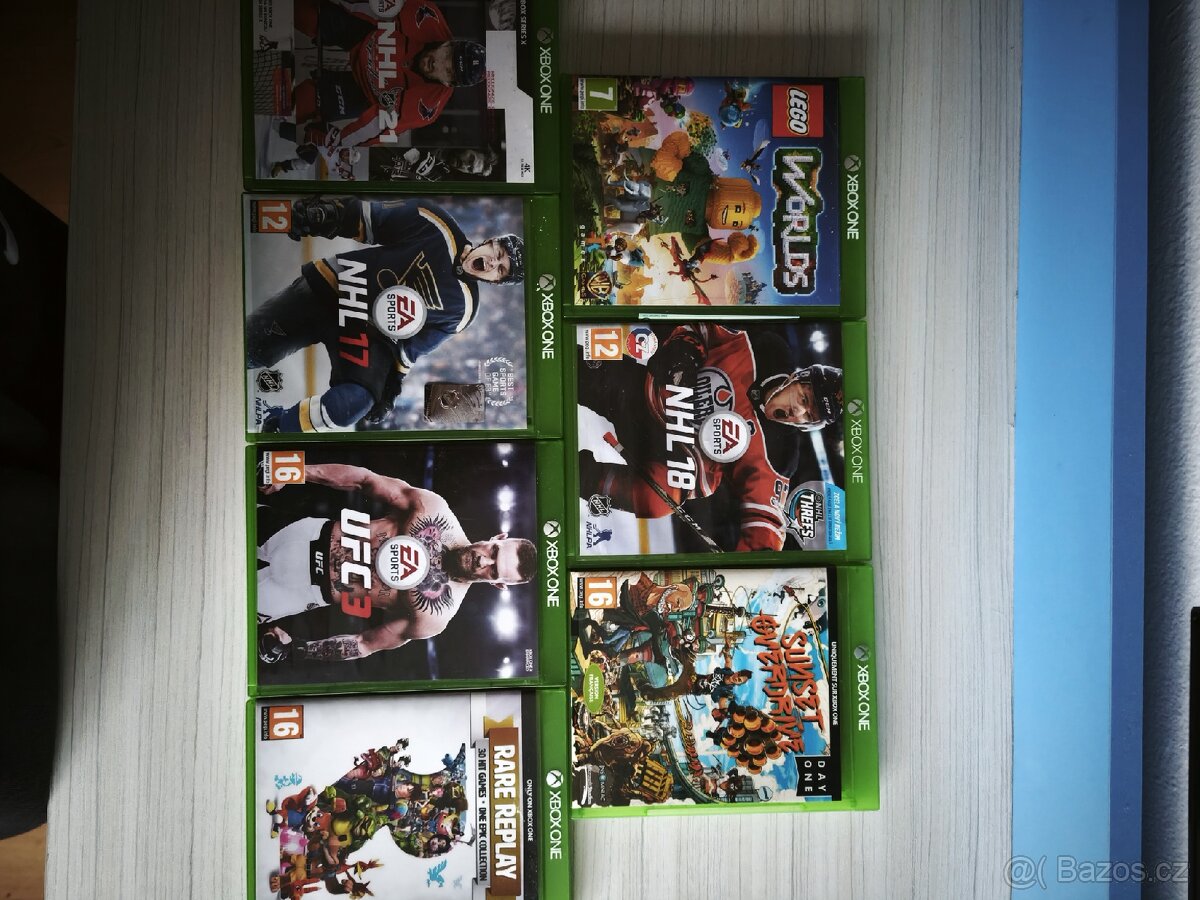 Xbox One S 500 GB + ovladač + 6 her - 2