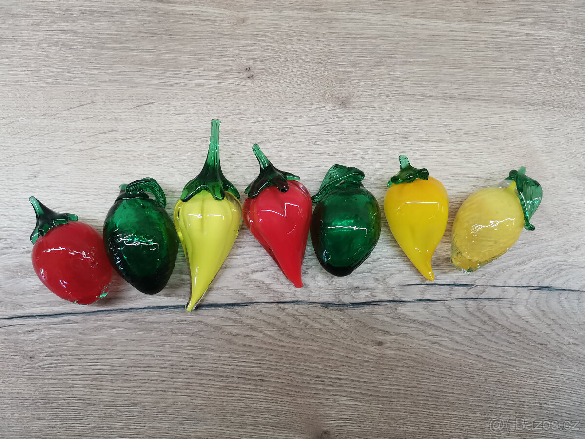 Skleněná zelenina - Škrdlovice - 2