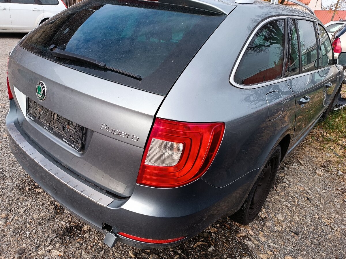 Náhradní díly Škoda Suberb II, r.v. 2010, 2.0tdi 125kW - 2