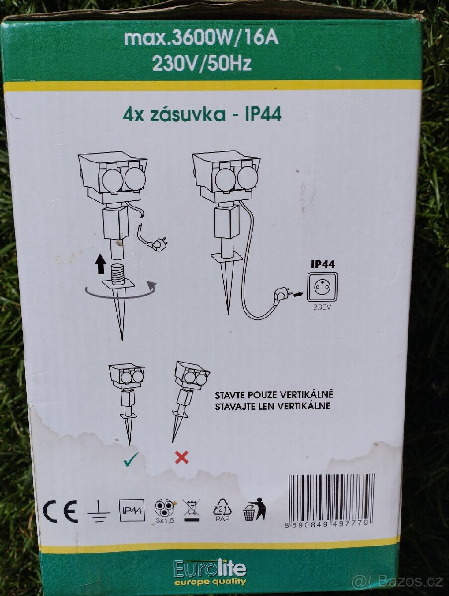 Zahradní zásuvky UFON 4 - 2