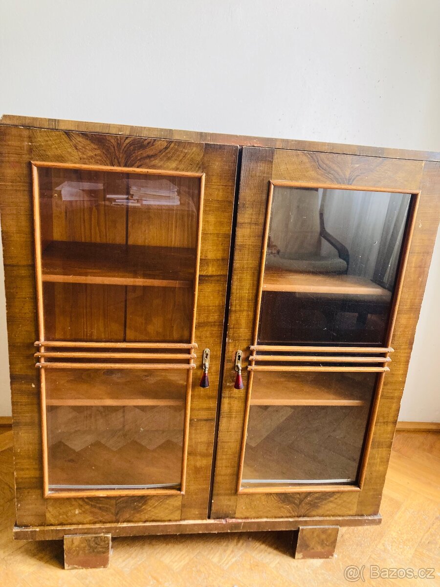 Skříňka starožitná ve sytlu Art deco - 2