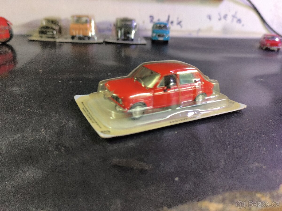 Modely autíček fiat - 2