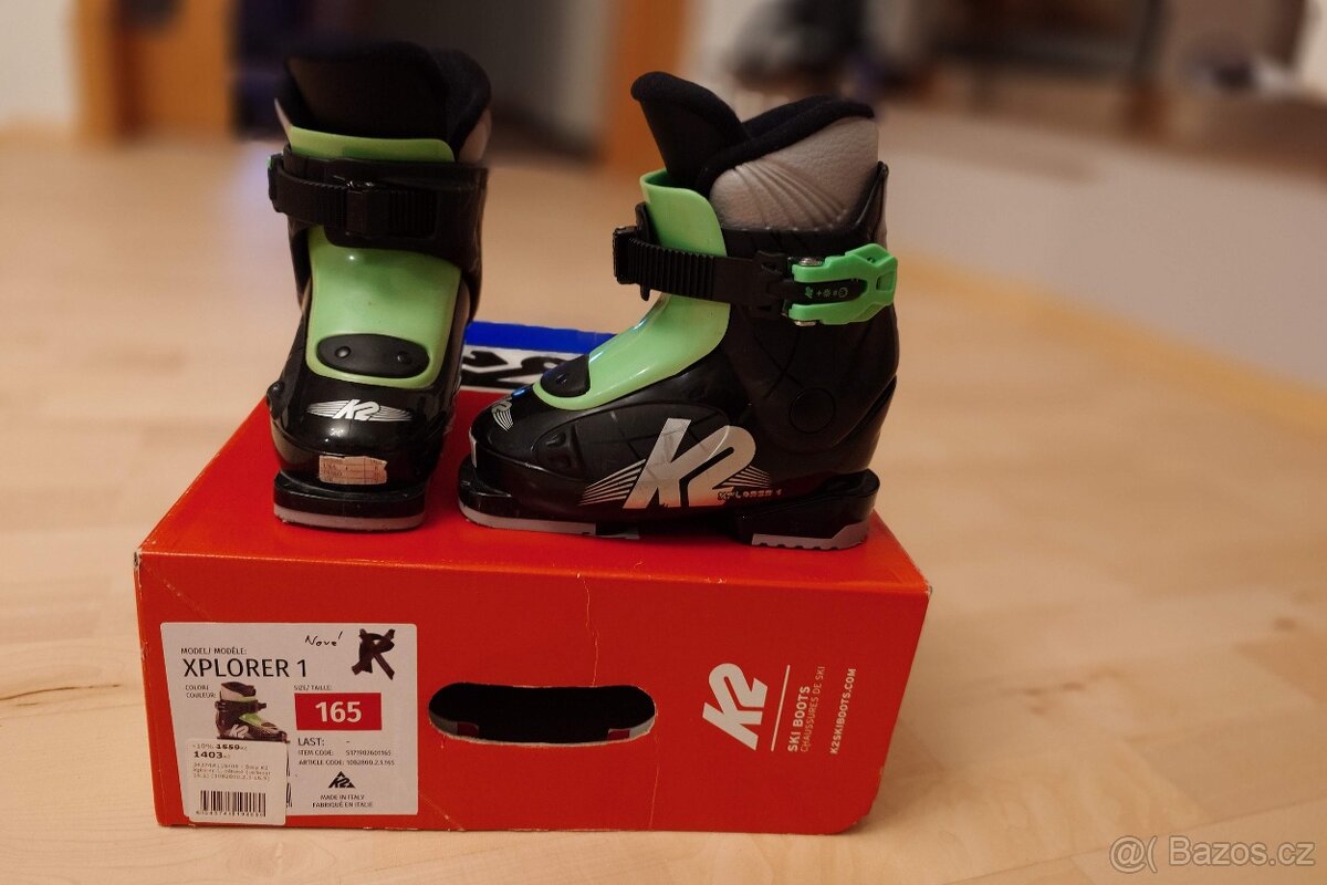 dětské boty sjezdové K2 Xplorer 1 vel. 16,5 - 2