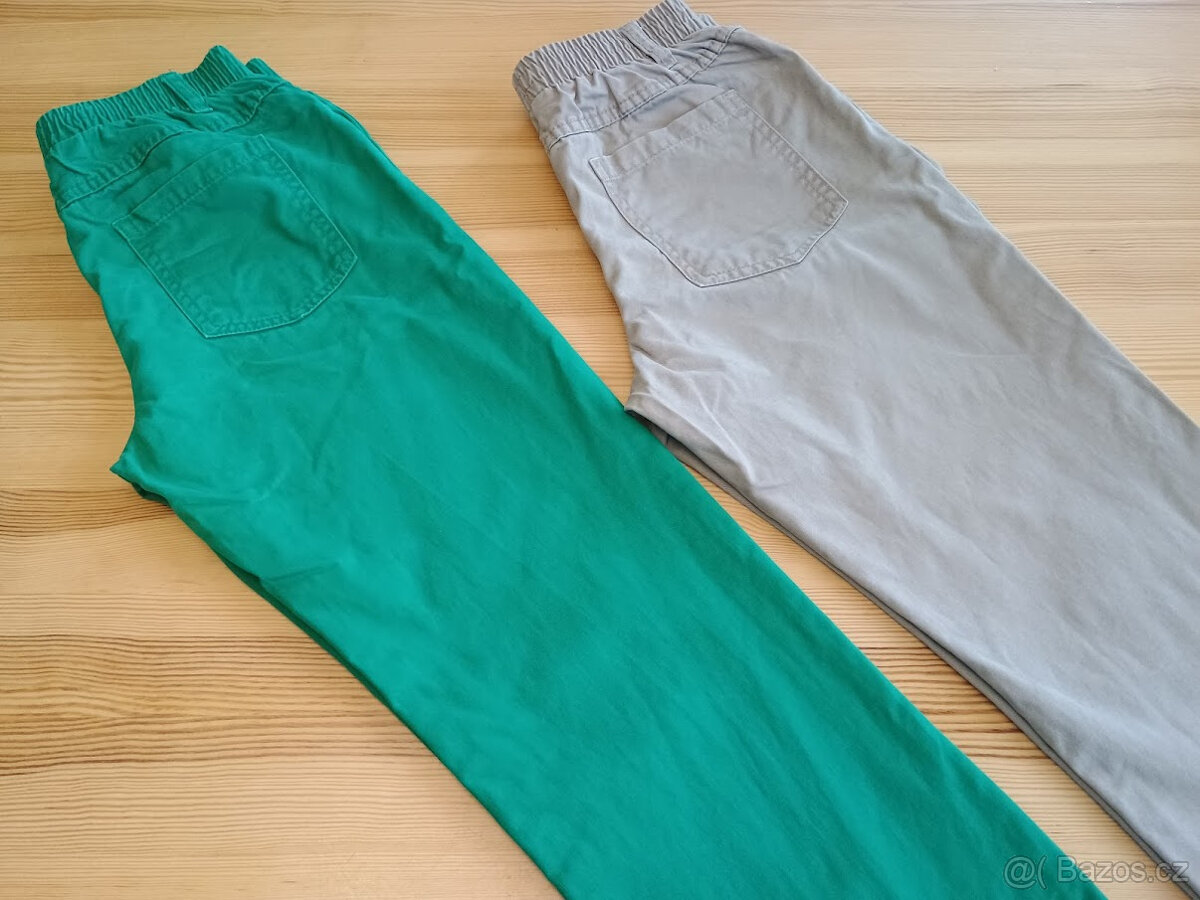 Kalhoty bez zapínání vel.146 - 2
