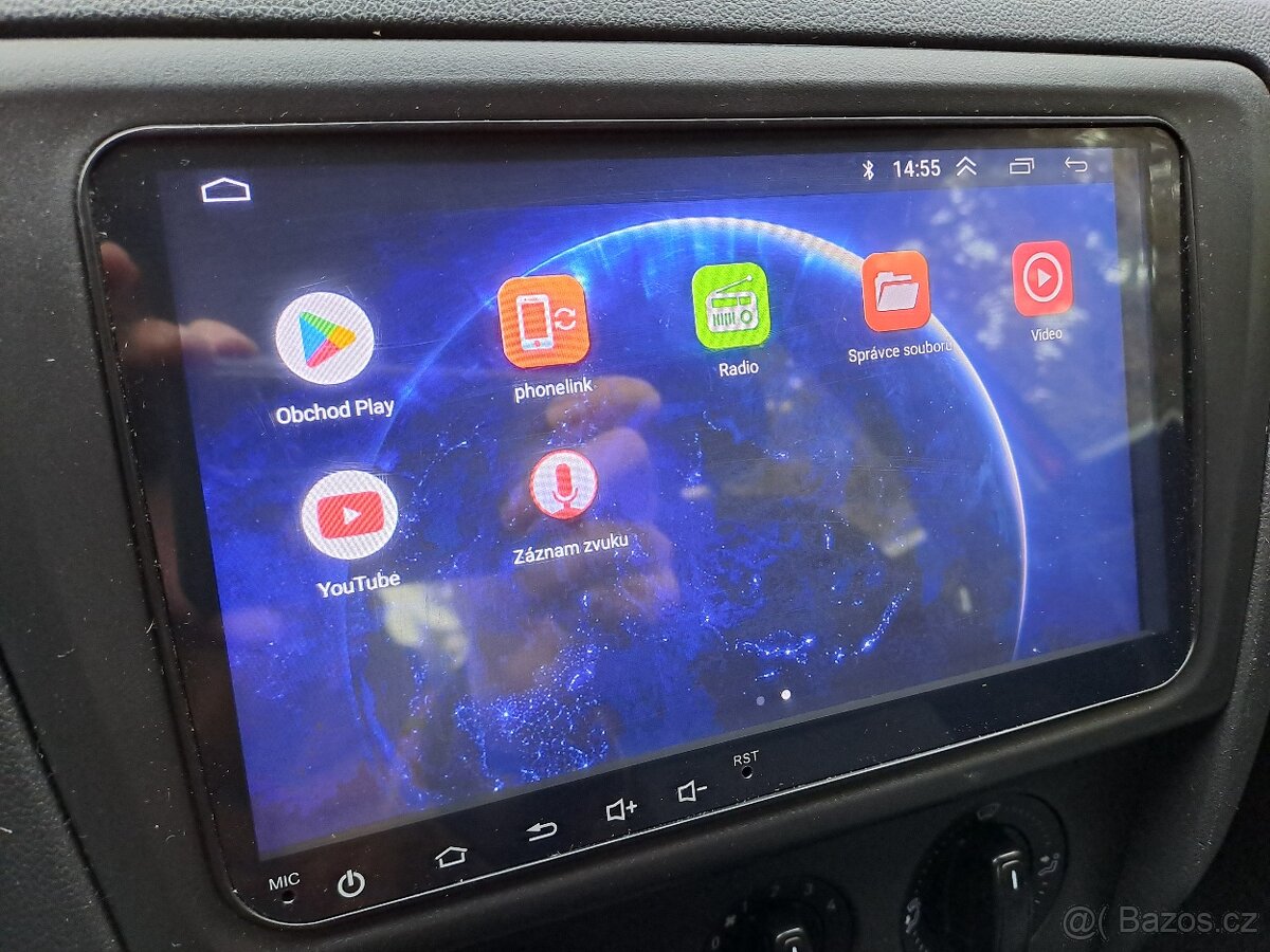 Univerzální 2 DIN 9" autorádio s Android 10.1 a Bluetooth - 2