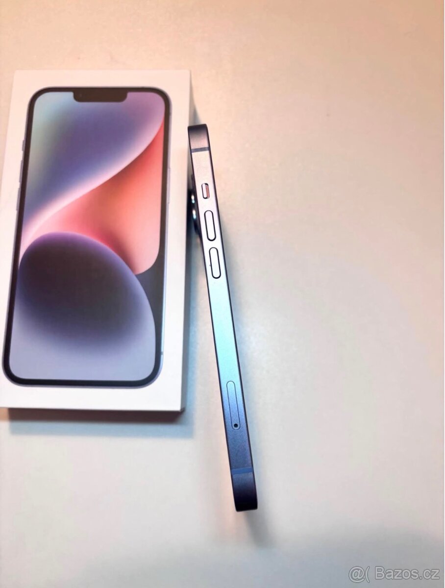 iPhone 14 256gb modrý, 87% baterie - 2