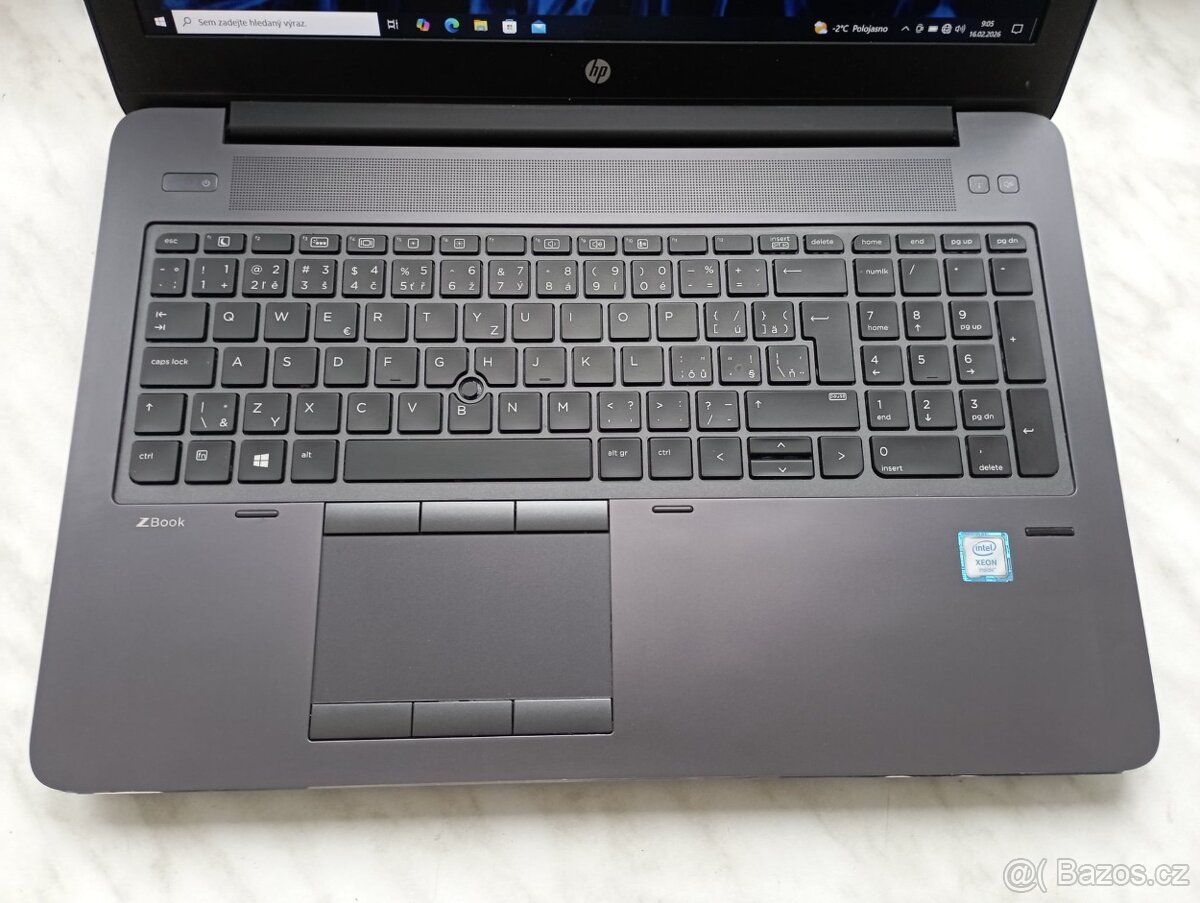 HP zbook 15 G3 Herní 8 vlákno Full HD - 2