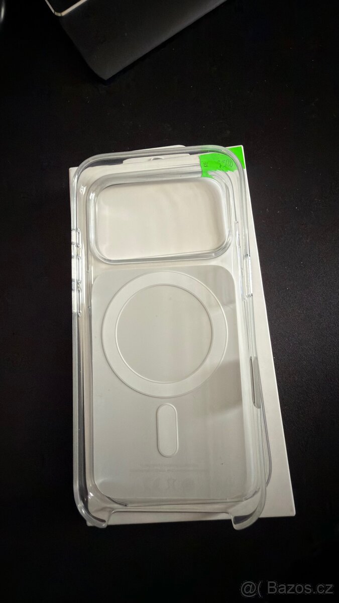Obal průhledný originální iPhone 17 pro,clear case - 2