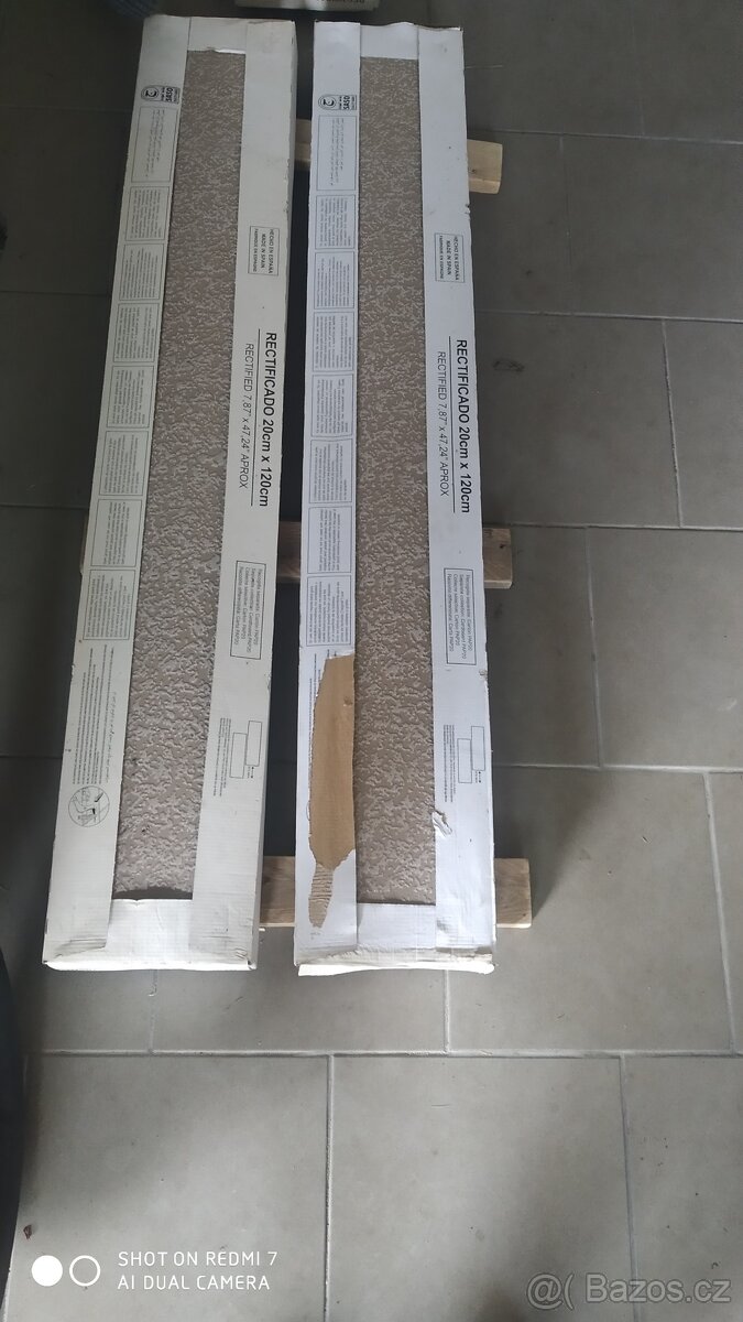 Dlažba v imitaci dřeva - 2