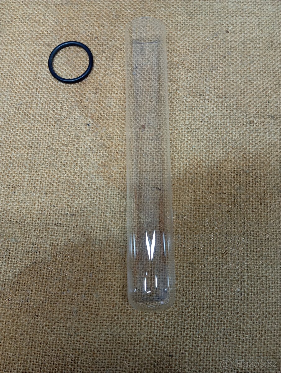 Laboratorní sklo křemenná trubice "zkumavka" pro UV lampu - 2