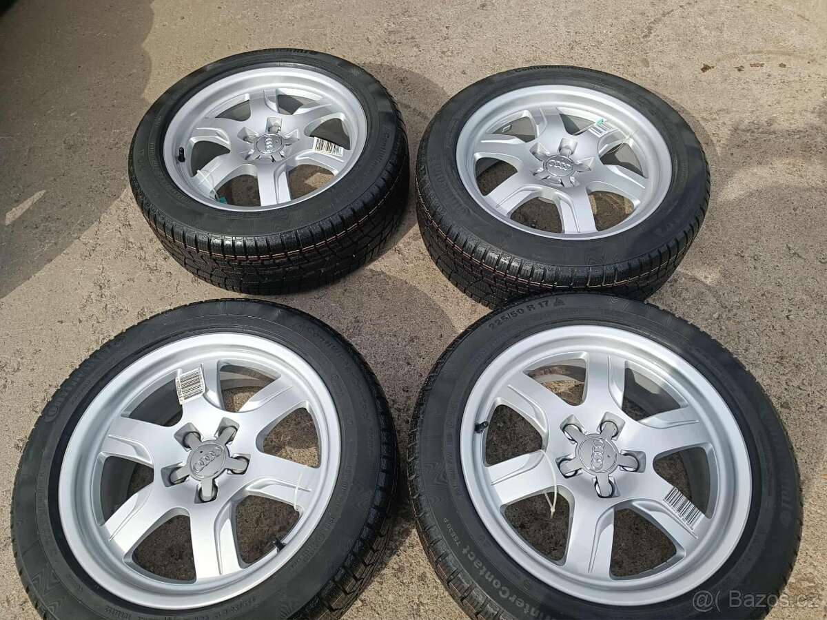 5x112R17 audi A4 B8,B9, A5, A6 nová zimní alu kola - 2