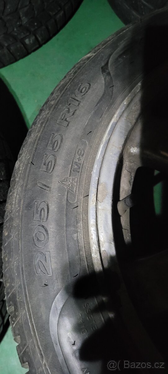 Alu kola 5x114,3 R16 205/55 r16 - 2