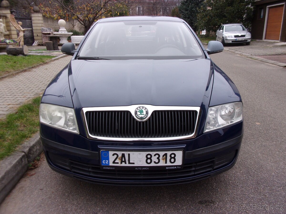 Octavia 1,4i 16V 59kW Tour,koup.v čr 9.2011,klima,závěs - 2