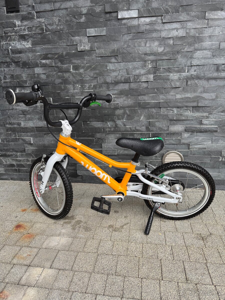 Žluté dětské kolo Woom 2 - 2