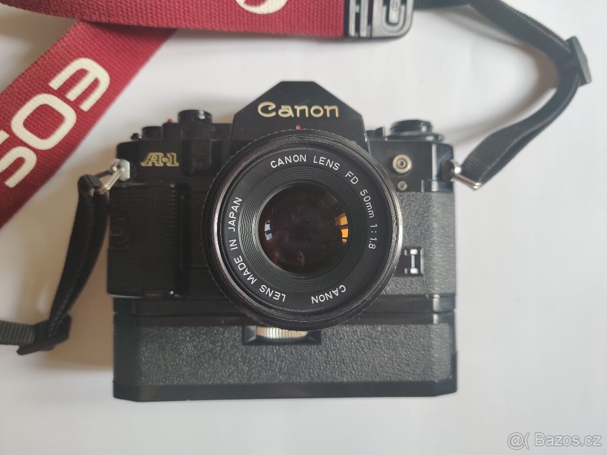 CANON A1 včetně velkého množství příslušenství - 2
