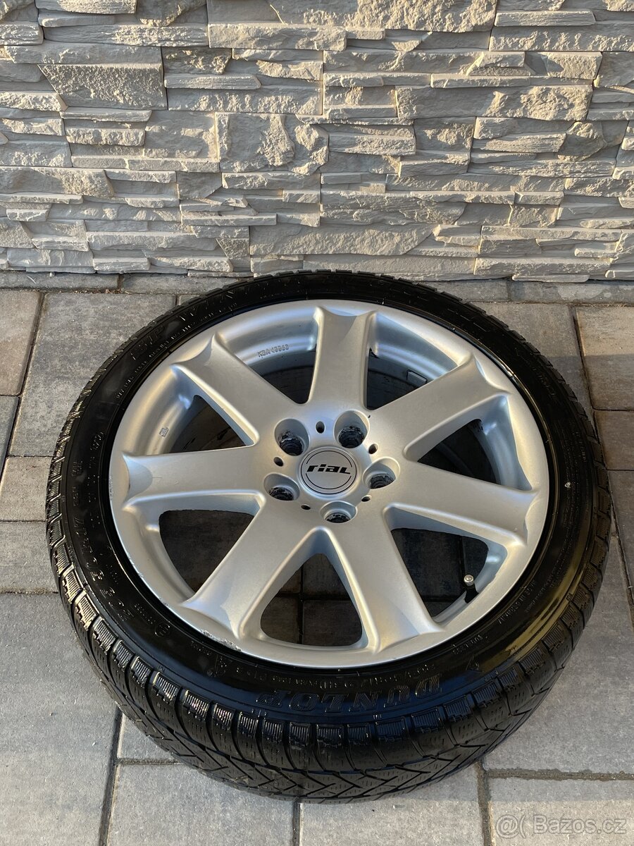 Rial alu kolo zimní pneu Dunlop 205/50 R17 93H 5x120 BMW 330 - 2