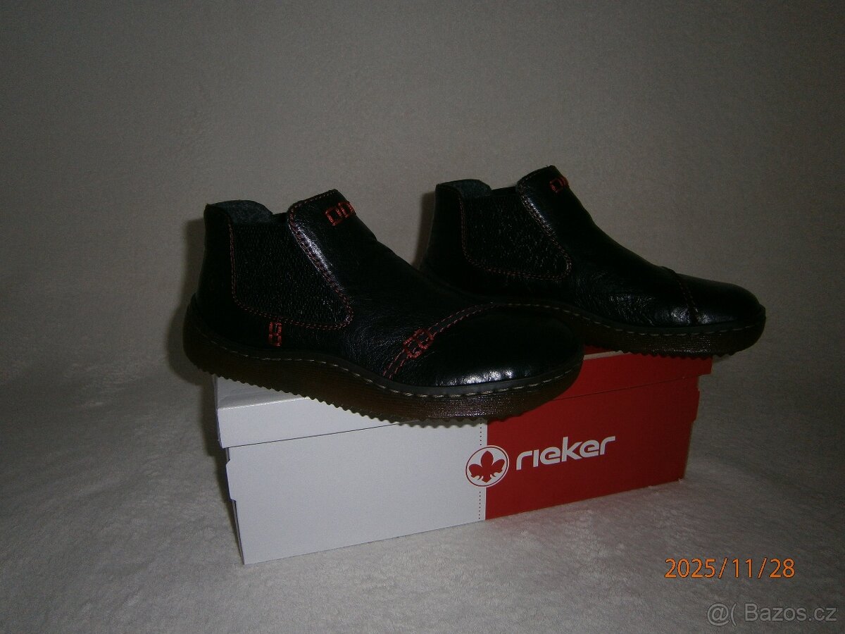Dámské kotníčkové boty RIEKER vel.: 38 - 2