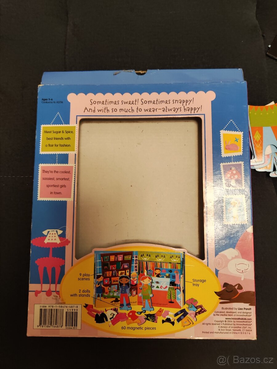 Magnetické oblékací panenky - 2