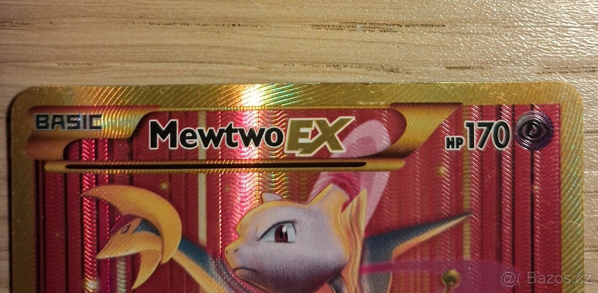 Pokémon karta Mewtwo Ex secret rare 164/162 - 2
