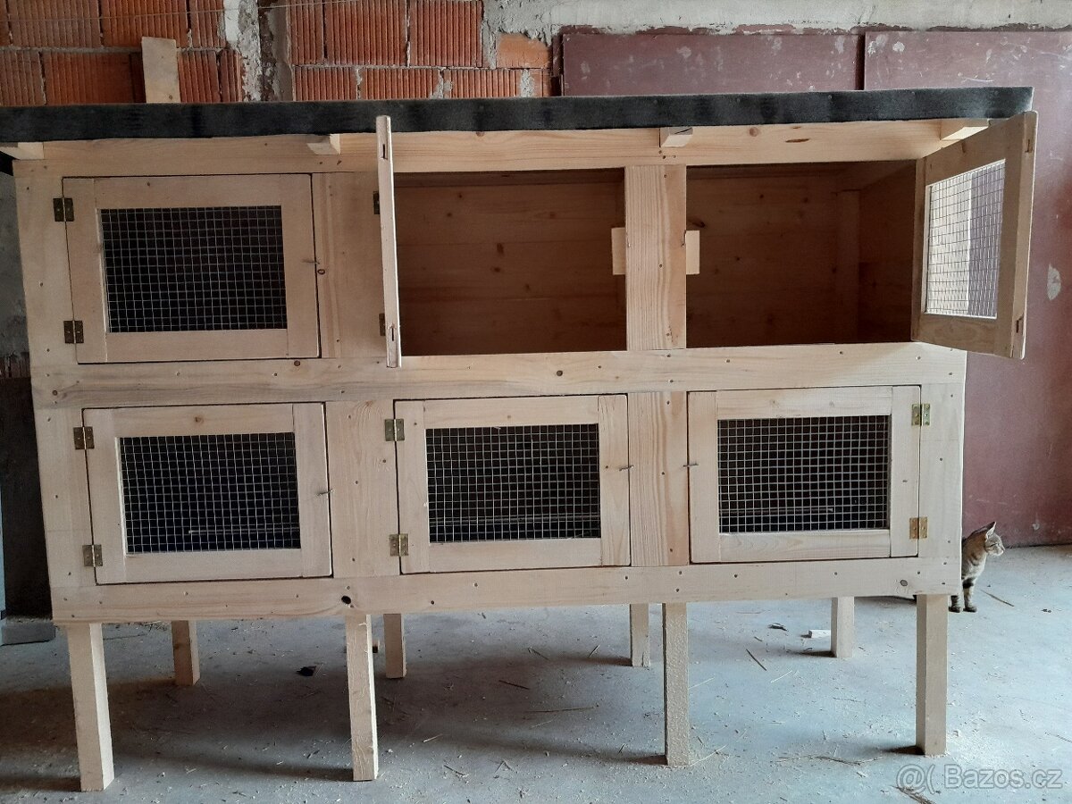 Kralikarna 6 kotců PODZIMNÍ SLEVA, SKLADEM - 2