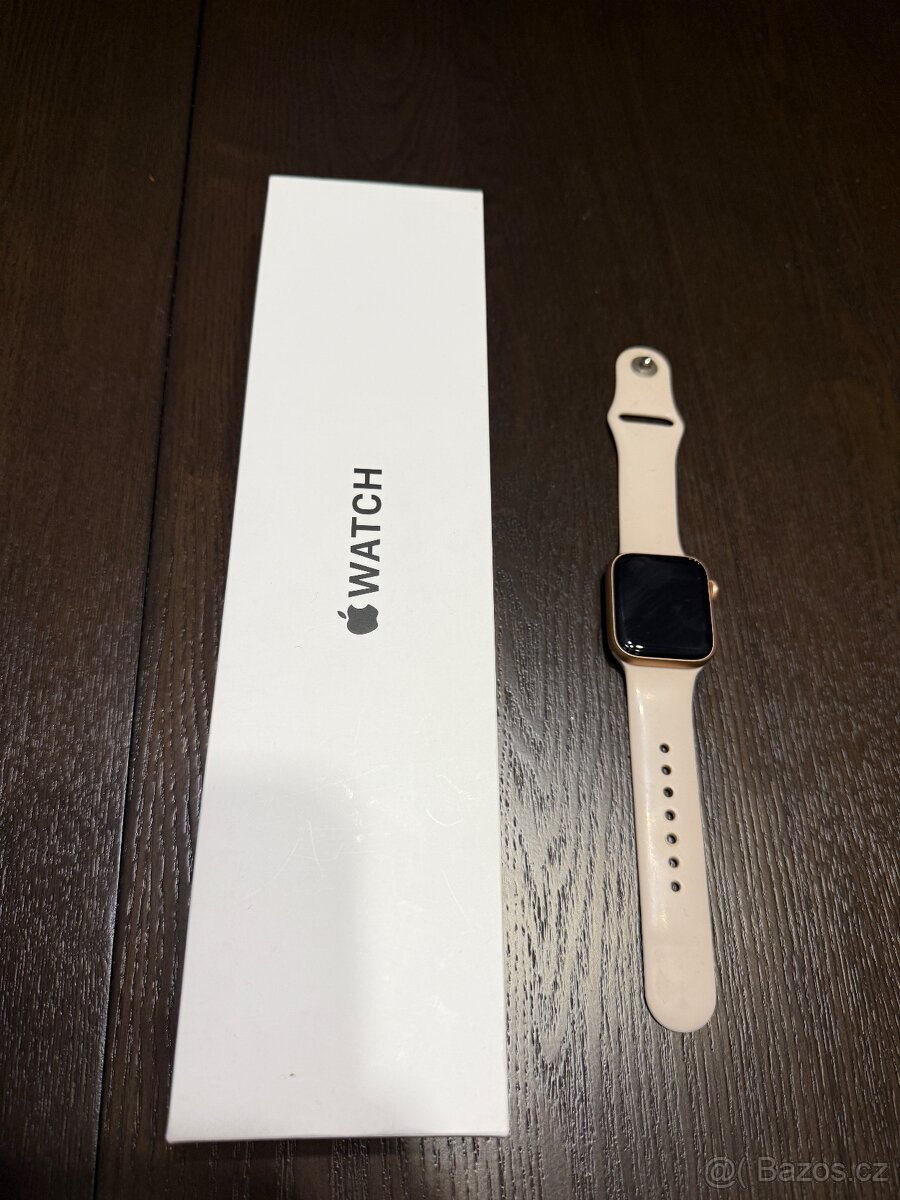 Apple Watch iWatch chytré hodinky SE 40mm Gold Alu Pink - 2