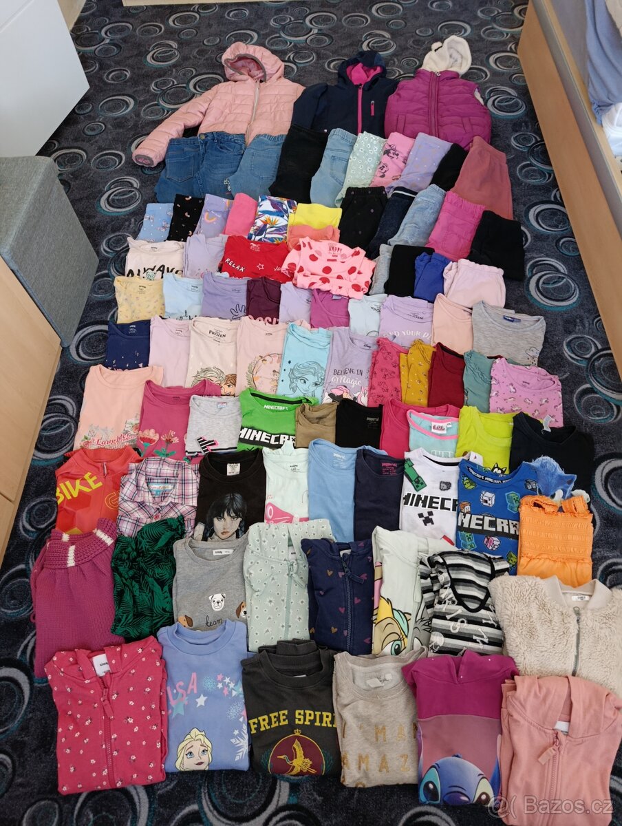 Dětské oblečení velikost 134-140 pro holku - 2