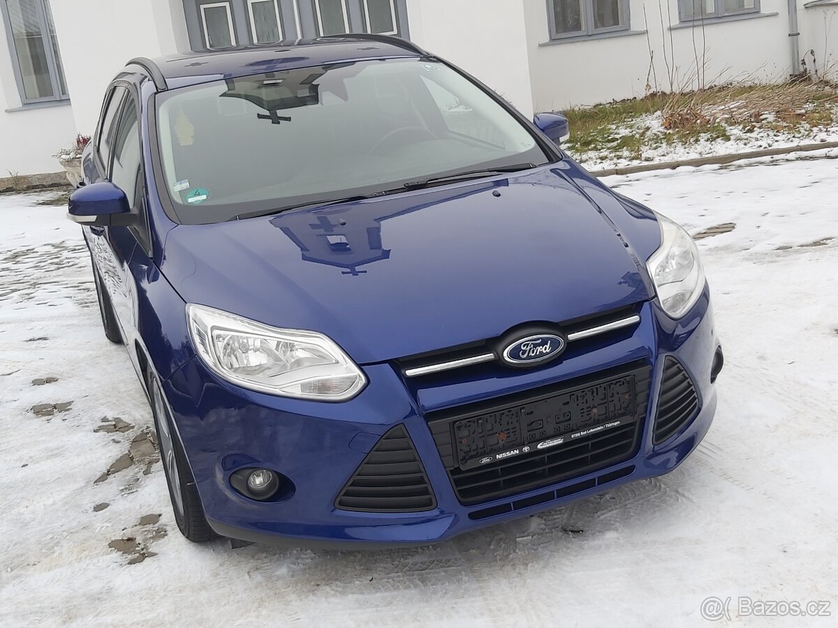 Ford Focus Titanium 1.6 TDCi 77 kw, servis Ford, 2013 - 2
