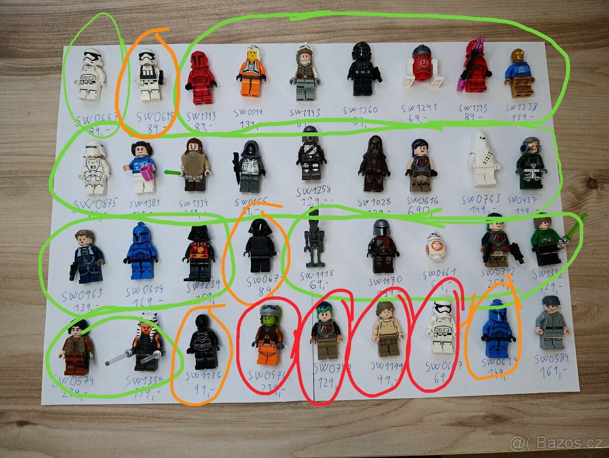 LEGO Star Wars minifigurky - 2
