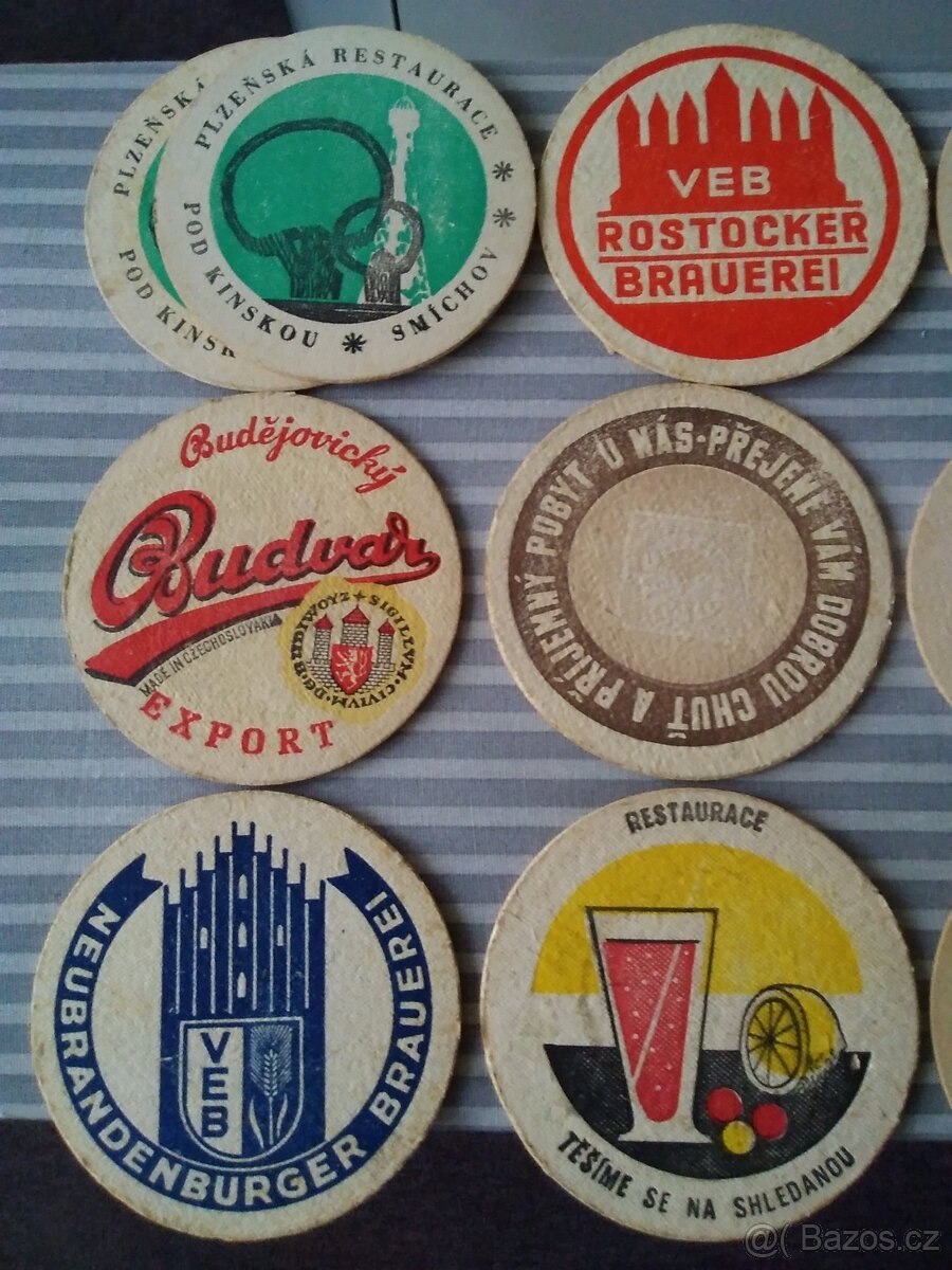 Staré pivní tácky - 2