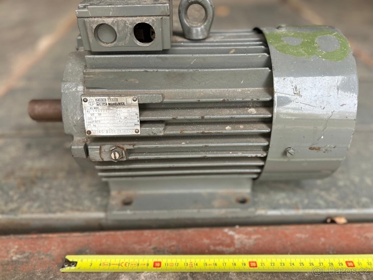 3 fázový asynchronní elektromotor 1,5kW - 2