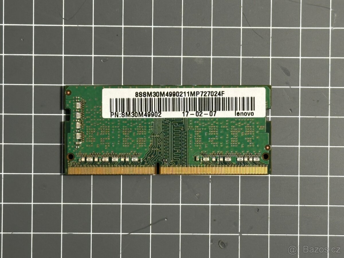 Paměť RAM Samsung SO-DIMM DDR4 4GB - 2