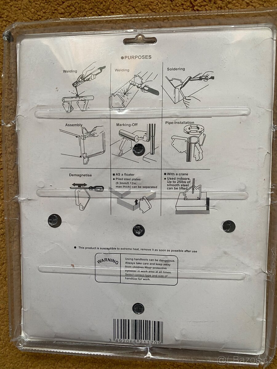 Magnetické držáky u výroby - 2