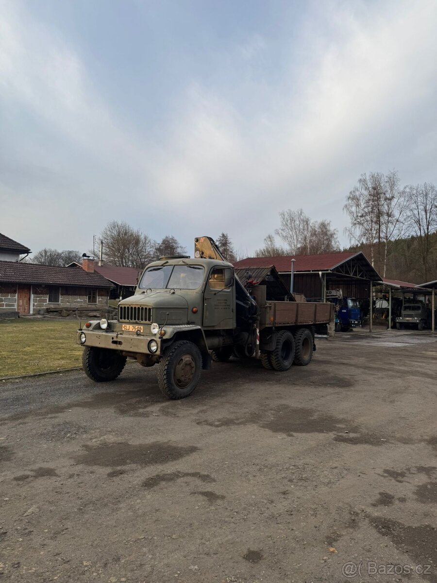 Praga V3S M2 s hydraulickou rukou AMCO VEBA V706-3S - 2