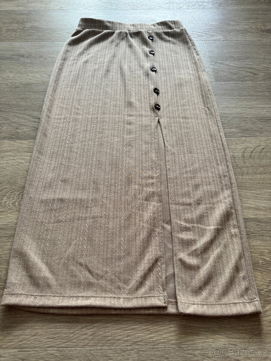 Béžová sukně - 2