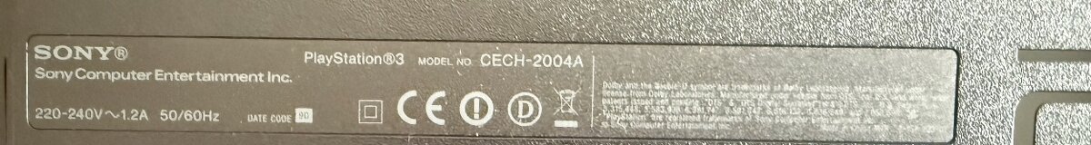 PS3 slim 120GB - 2