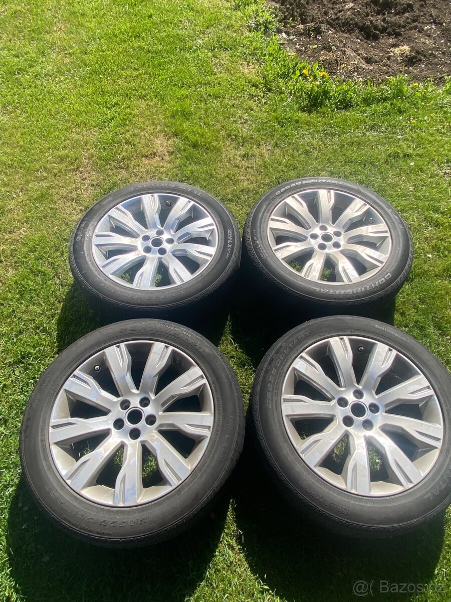 Land Rover AKU kola 19” + pneu – RYCHLÝ PRODEJ
