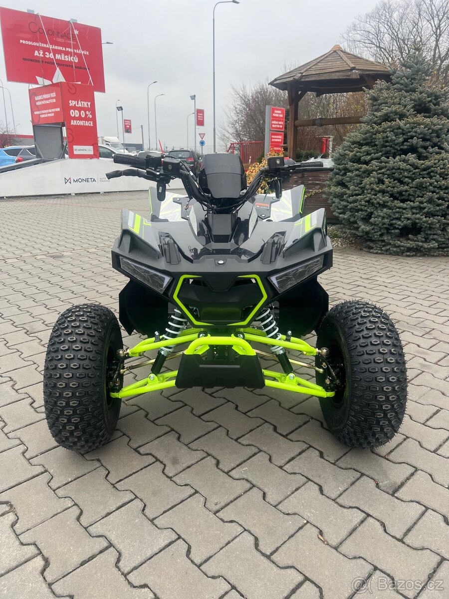 Dětská čtyřkolka FUN 125cc 3G8 - zeleno černá