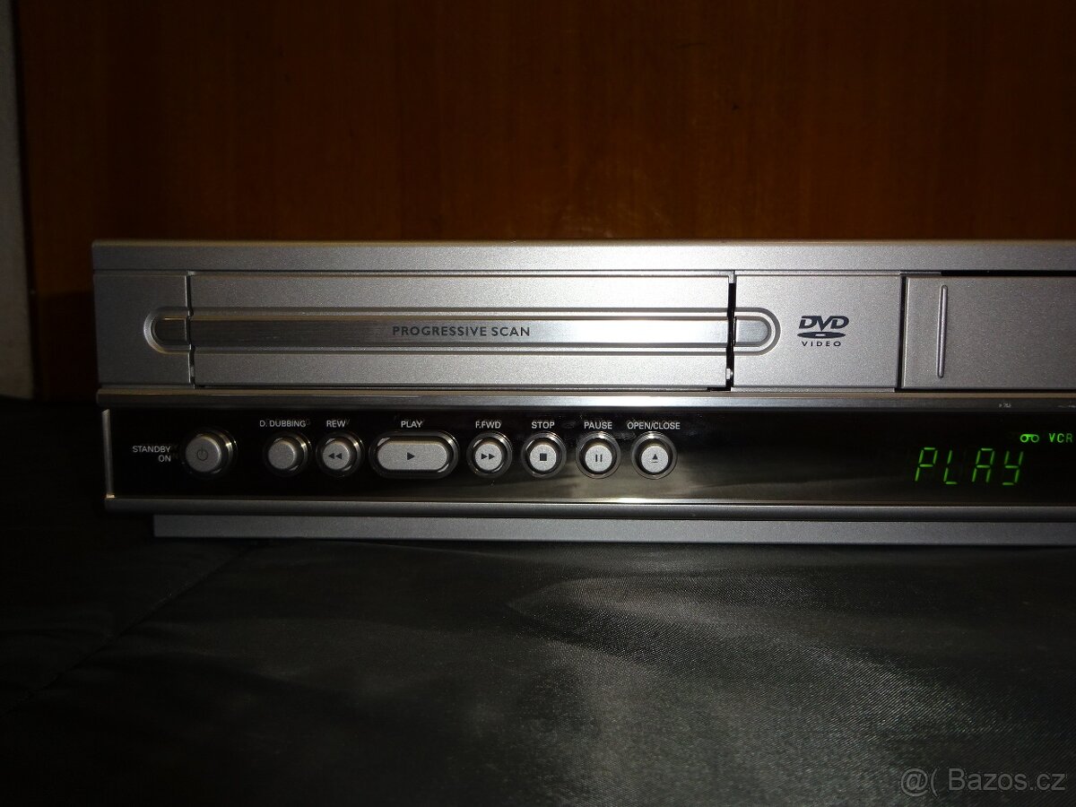 DVD a VHS prehrávač PHILIPS DVP-3100V - 2