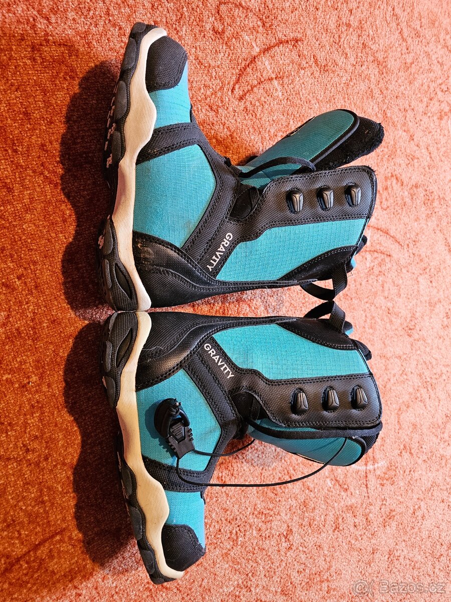 Snowboard Gravity 118 cm dětský + boty Gravity Micro vel.36 - 2