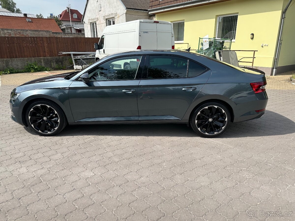 PRONÁJEM VOZIDLA SKODA SUPERB SPORT LINE, 2.0 TDi, DSG, R.V. - 2