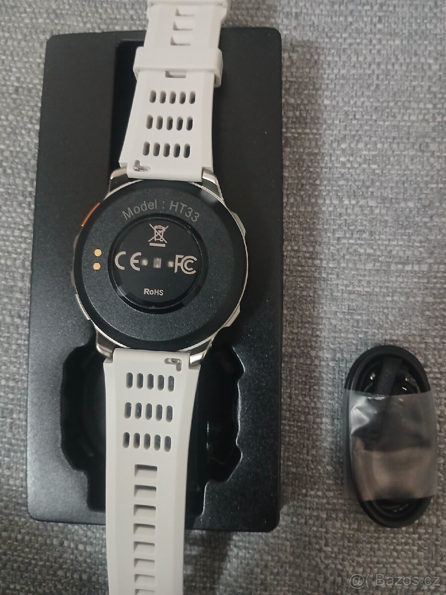 Chytré hodinky pánské šedé - 2