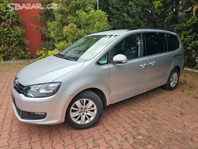 VW Sharan 2.0 TDI 103kW,4x4,Xenon,Navi,Serviska. - 2