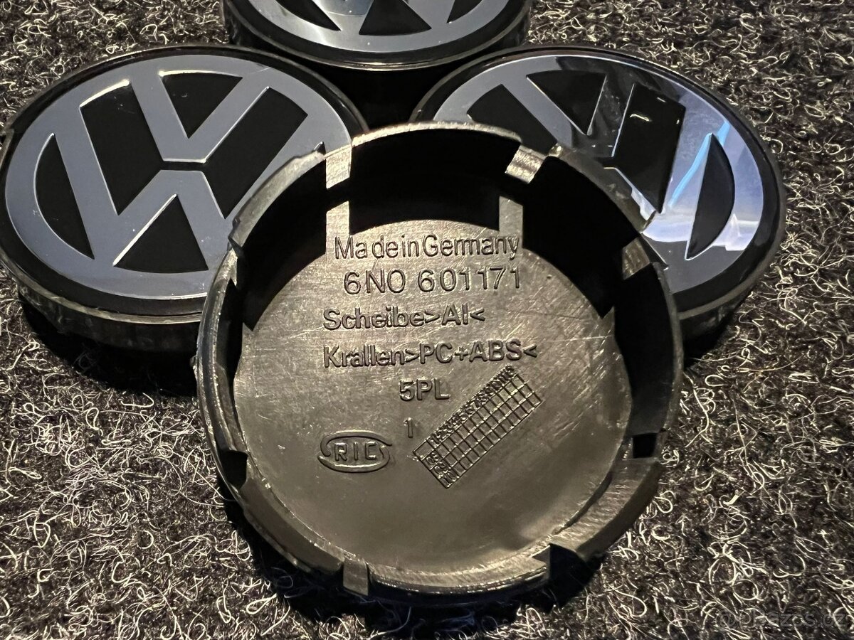 Středové krytky Volkswagen 55mm / 52mm - 2