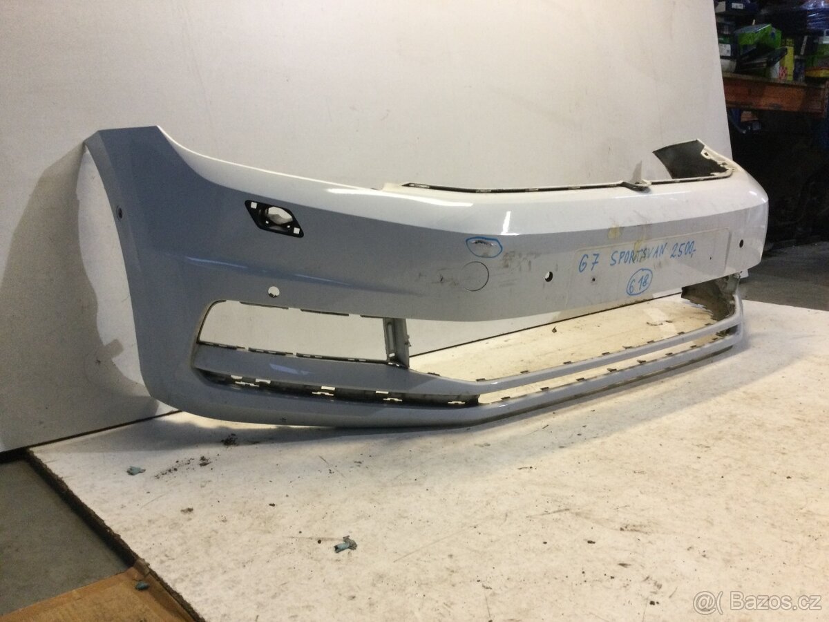 Přední nárazník VW Golf VII Sportsvan 5TA807217A - 2