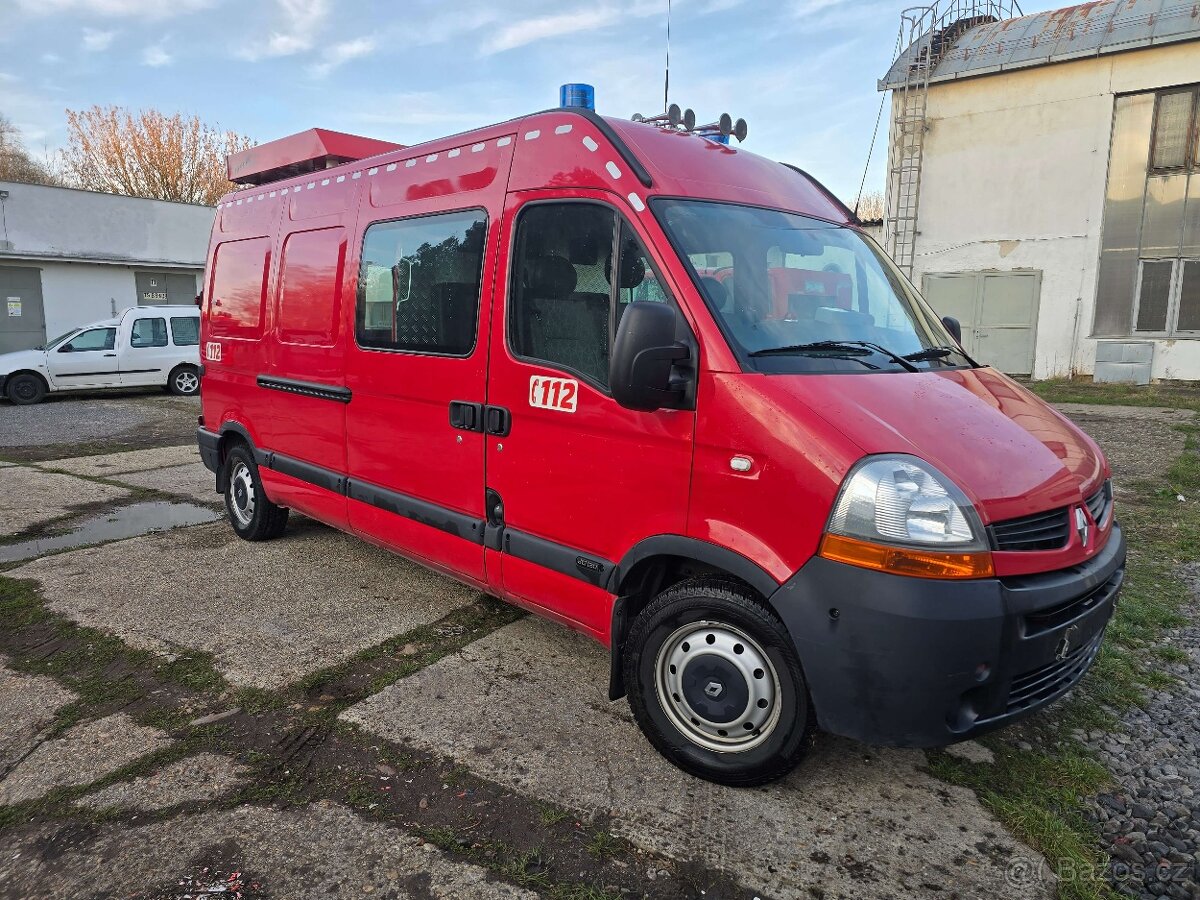 Velitelské hasičské vozidlo, Renault Master dCi 120 kombi - 2