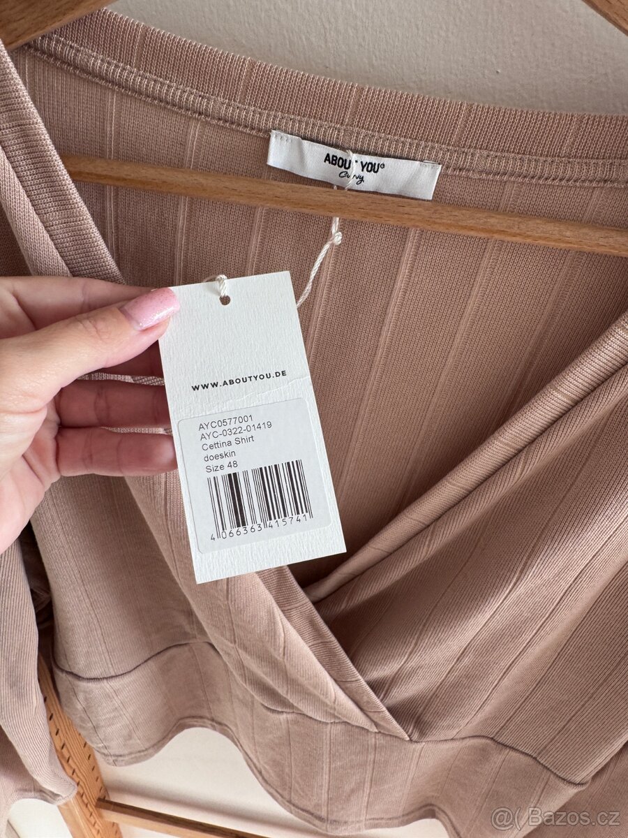 Nový crop top - vel. 48 - 2